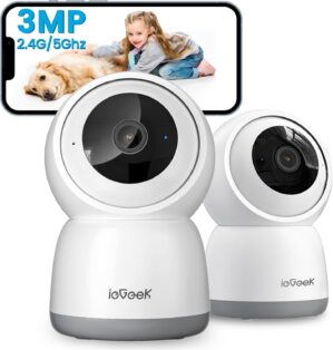ieGeek Indoor Camera, 2K Cameras fo...