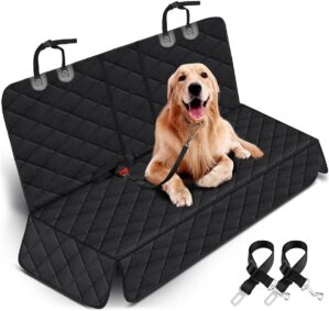 Yuntec Dog Car Seat Cover, Back Sea...