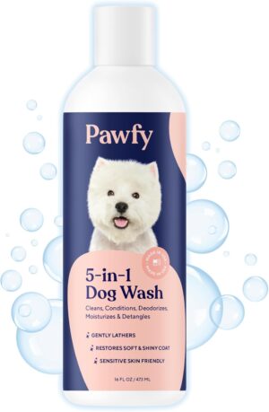 Pawfy Dog Shampoo and Conditioner f...