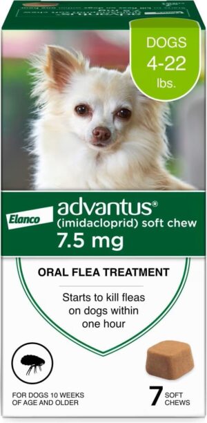Advantus Dog Fast Acting Oral Flea ...
