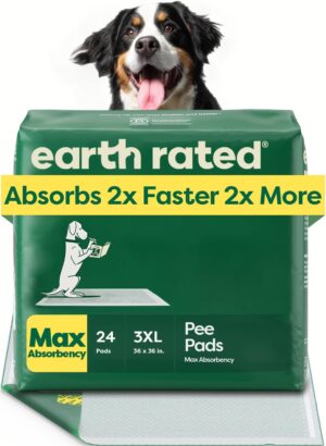 Earth Rated Puppy Pads, Max Absorbe...