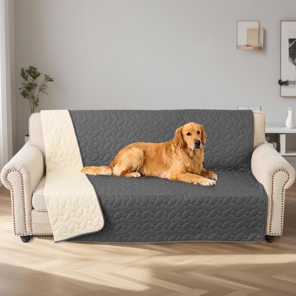 Ameritex Pet Bed Cover Dog Bed Blanket for Sofa and Furniture Waterproof New Pattern Design (30x70 Inch, Dark Grey) - Image 8