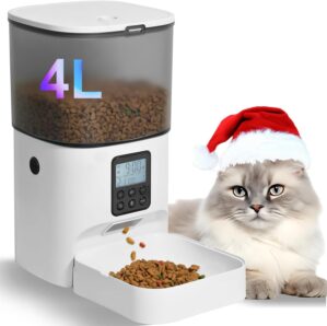 ANDOLL HOME Automatic Cat Feeder, 4...