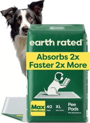 Earth Rated Puppy Pads, Max Absorbe...