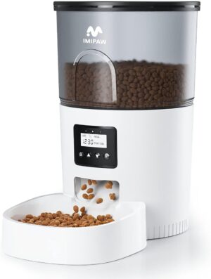 IMIPAW Automatic Cat Feeders, 3L Ti...