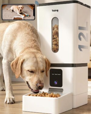Automatic Dog Feeder Large Breed wi...