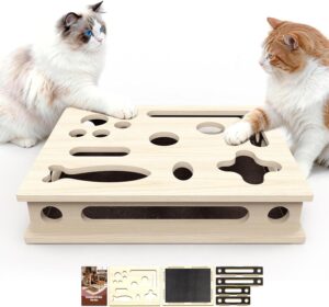 Cat Scratch Puzzle Enrichment Box, ...