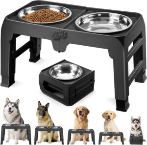 Elevated Dog Bowls for Large Dogs 5...