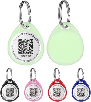 QR Code Dog Tag and Cat Tag, Scan t...