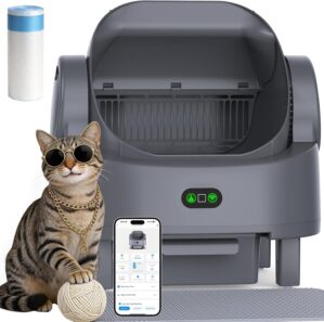 Automatic Litter Box, Open Top Larg...
