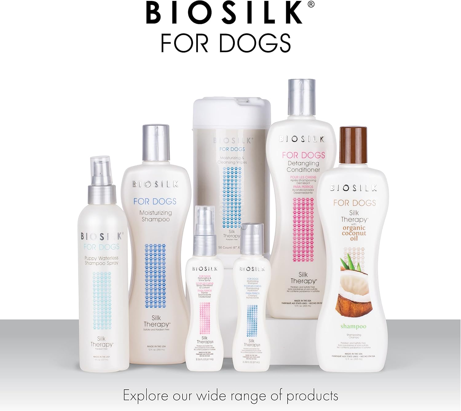 BioSilk for Dogs Puppy Tearless Shampoo, Gentle Dog Wash with Silk Proteins, Paraben and Sulfate Free Formula Helps Clean and Condition Coats for Puppies and Dogs, 12 Fl Oz - Image 5