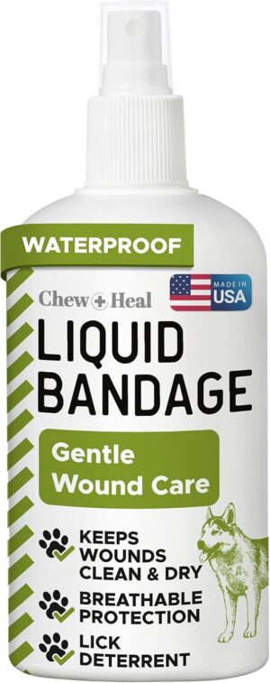 Liquid Bandage for Dogs 4oz Waterpr...
