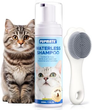 Cat Waterless Shampoo with Brush &#...