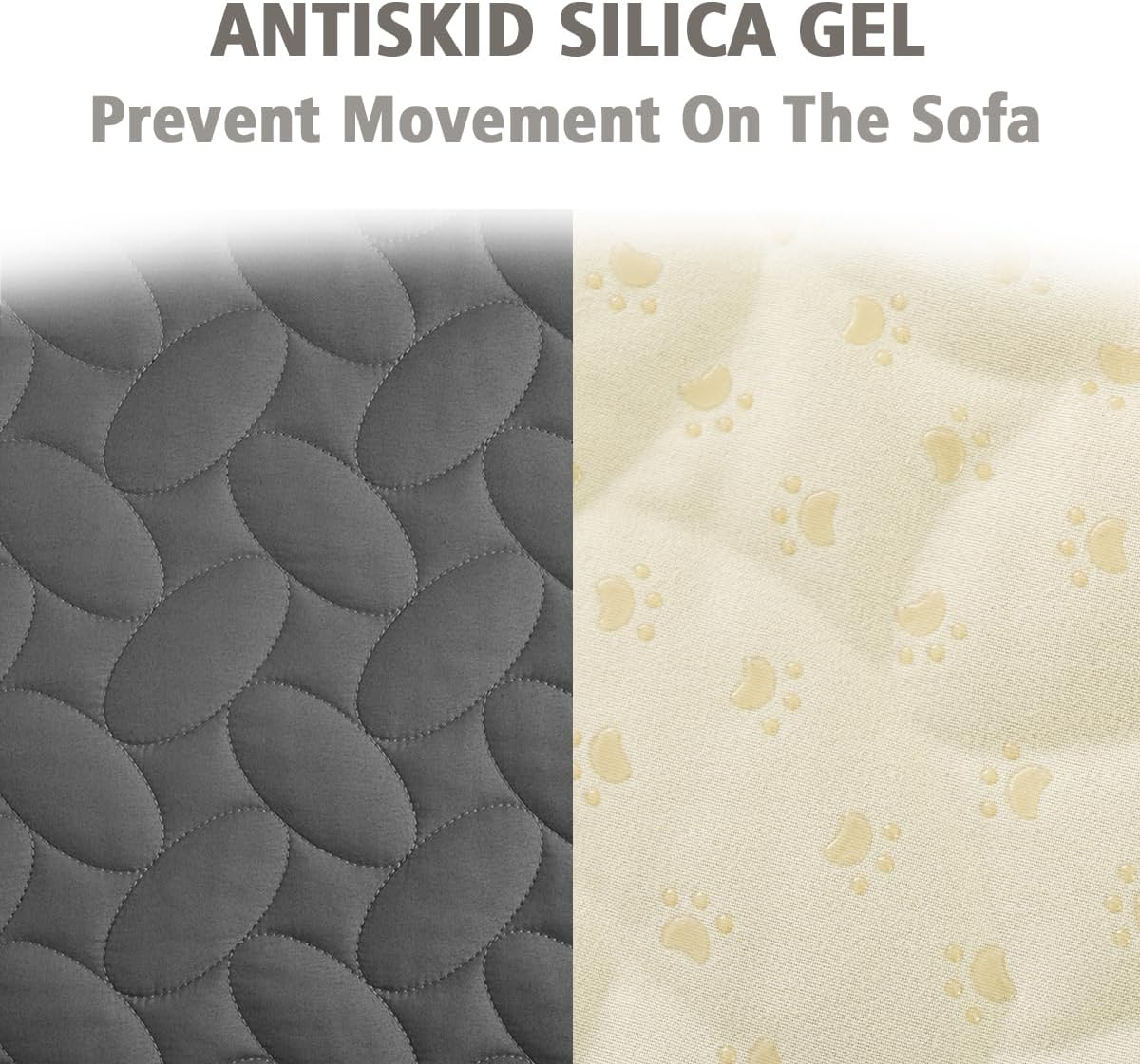 Ameritex Pet Bed Cover Dog Bed Blanket for Sofa and Furniture Waterproof New Pattern Design (30x70 Inch, Dark Grey) - Image 4