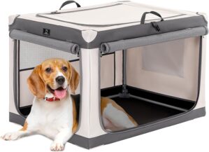 30″ Collapsible Dog Crate for...