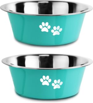 Stainless Steel Dog Bowls, Nonslip ...