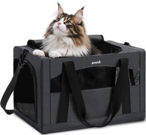 Pecute Cat Carrier Stable XL, Pet C...