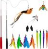 miwoowim Interactive Cat Wand Toy S...