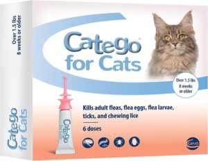 Catego for Cats Flea and Tick Treat...