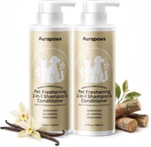 2-in-1 Dog Shampoo and Conditioner,...