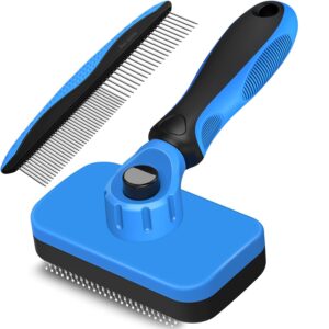 2PCS Self Cleaning Slicker Brush &#...