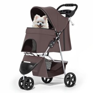 MoNiBloom Foldable Dog Strollers fo...