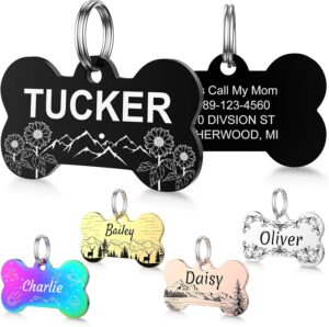 YEHANTI Dog Tags Personalized for P...