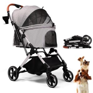 Bicystar Pet Stroller for Small Med...
