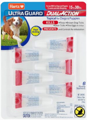 Hartz UltraGuard Dual Action Flea &...
