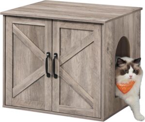 Feandrea Cat Litter Box Enclosure, ...