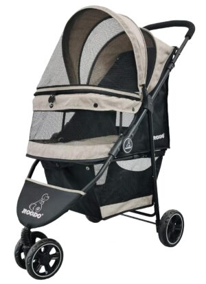 ROODO 3 Wheel Dog Pet Cat Stroller ...