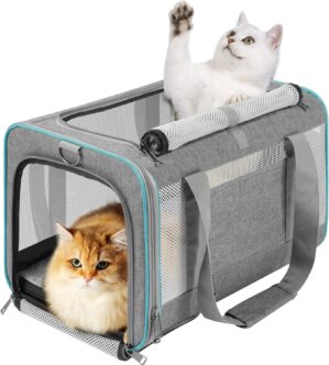 GAPZER Pet Carrier for Large Cats 2...