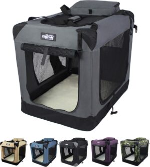 EliteField 3-Door Folding Soft Dog ...