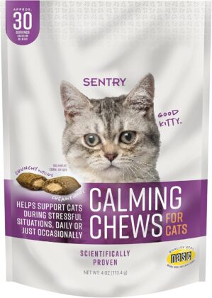 Sentry Calming Chews for Cats, Calm...