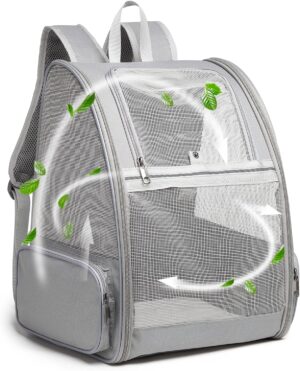 Texsens Pet Backpack Carrier for Sm...