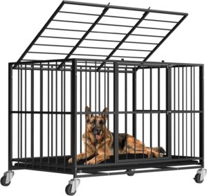 48 Inch Heavy Duty Dog Crate Steel ...