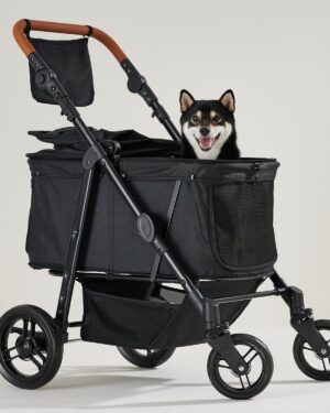 Zoosky Medium Dog Stroller for Larg...