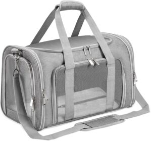 Soft-Sided Cat/Dog/Pet Carrier, Col...