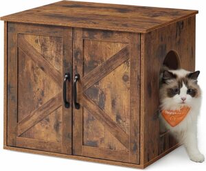 Feandrea Cat Litter Box Enclosure, ...