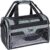 BALEINE Cat Carrier, Puppy Dog Carrier for Small Medium Pets Up to 15 Lbs, Soft-Sided Dog Travel Bag with Safety Zippers, Collapsible Pet Carrying Case (Gray, L, 17″x11″x11″)