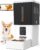 UTCG Automatic Dog Feeder with Camera: 8L/33 Cups 5G WiFi Timed Food Dispenser for Medium Dogs – 1080P HD Night Vision Video Recording 2-Way Audio APP Control