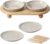 Havniva Elevated Cat Bowls, Ceramic Cat Food Bowl Whisker Friendly Cat Dishes, Kitten Food & Water Bowl with Two Heights Stand, Anti-Slip Raised Cat Food Plates