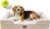 Orthopedic Dog Beds for Large Medium Dogs, Big Waterproof Memory Foam Pet Couch Bed with Removable Washable Cover, Tennis Ball Toy, 36×27