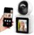 TMEZON Video Pet Dog Camera Indoor Two Way Wireless Security Camera Monitor 1080P with Phone app and Motion Detection,Baby/Elderly/Nanny Audio Calling Device Pan Tilt