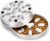 Stainless Steel Slow Feeder Dog Bowls, 2 Cups Metal Slow Feeder Bowl for Small & Medium Dogs, Pet Feed Bowl with Non-Slip Mat Base for Fast Eaters to Slow Down Eating, Dishwasher Safe, 1 Pack