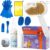 Pet Steam Brush for Dog & Cat – 3-in-1 Spray Hair Removal Comb for Shedding & Grooming, Softens Fur & Reduces Static – Water Brush for Long & Short Coats, Bath-Hating Pets, Includes Waterless Shampoo