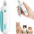 Potaroma Cat Nail Clipper with Adjustable 3-Size Trimming Hole & Hidden Nail File | Safe Toenail Trimmer for Kittens & Indoor Cats | Anti-Splash Claw Cutter for Grooming (Blue)
