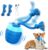 Interactive Dog Toys, [2026 Newly Upgraded] Interactive Dog Ball for Medium/Large Dogs, Automatic Moving Dogs Toy Wicked Ball for Boredom & Training, Play Music, USB Rechargeable(Blue)