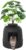 Lifewit Cat Litter Box, Hidden Enclosure Litter Tray with Odor Control & Carbon Filter in Living Room, Bedroom, Corner with Faux Plant& Plastic Scoop, 48 x 120 cm/19×47, Black