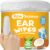 Paw Science Dog Ear Cleaner Wipes – Finger Wipes for Dogs & Cats – Cleaning, Soothing, & Deodorizing Itchy Ears – Pet Ear Relief Solution (Coconut)